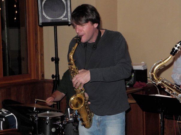 Dan soloing at full cry